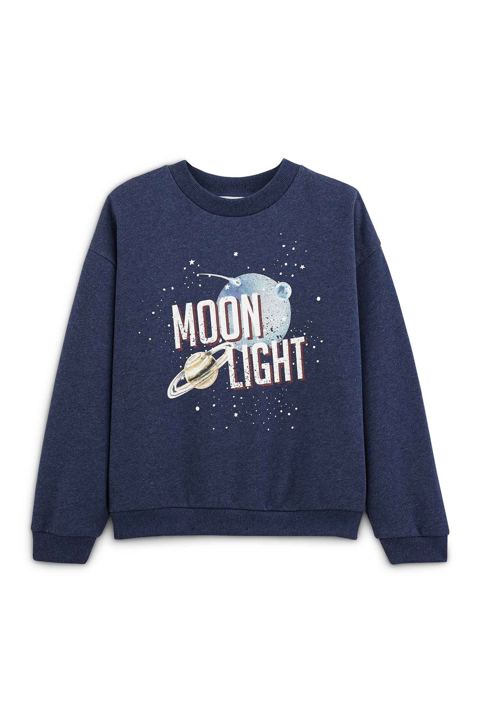Cosmos navy sweatshirt 