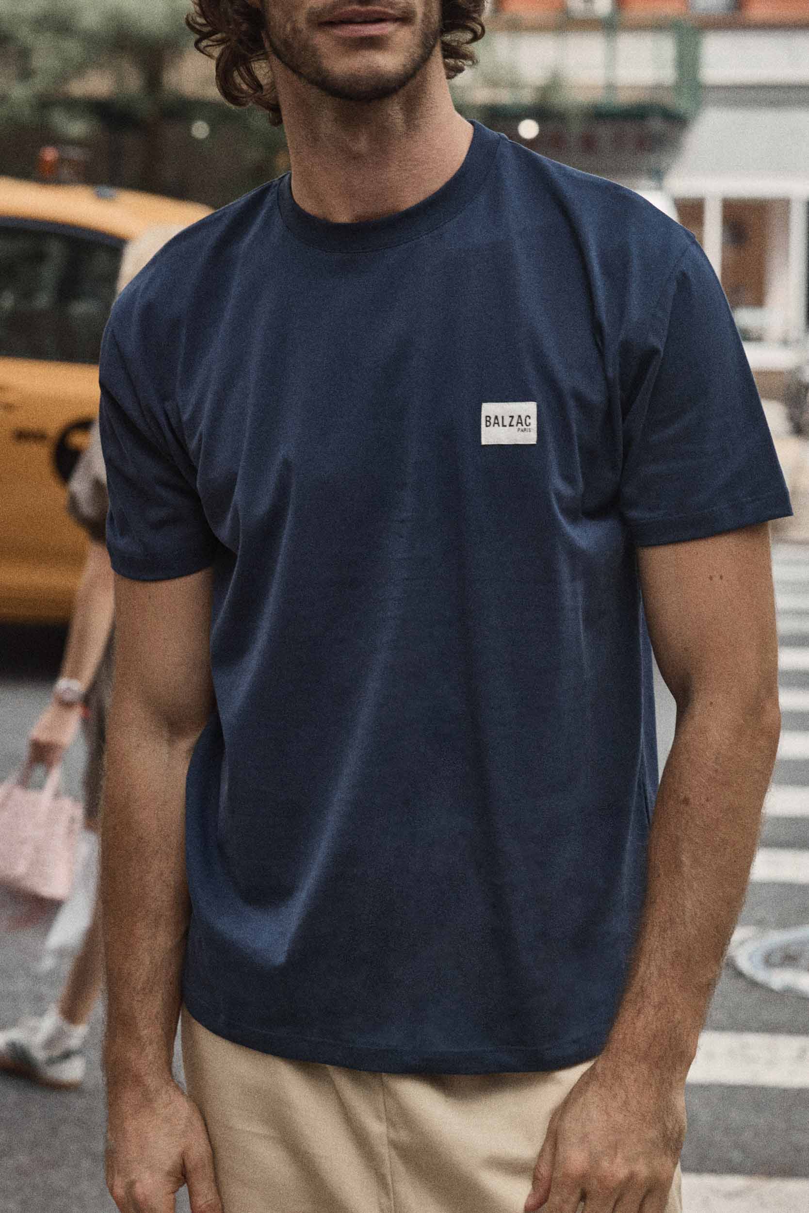 T-shirt Martel navy