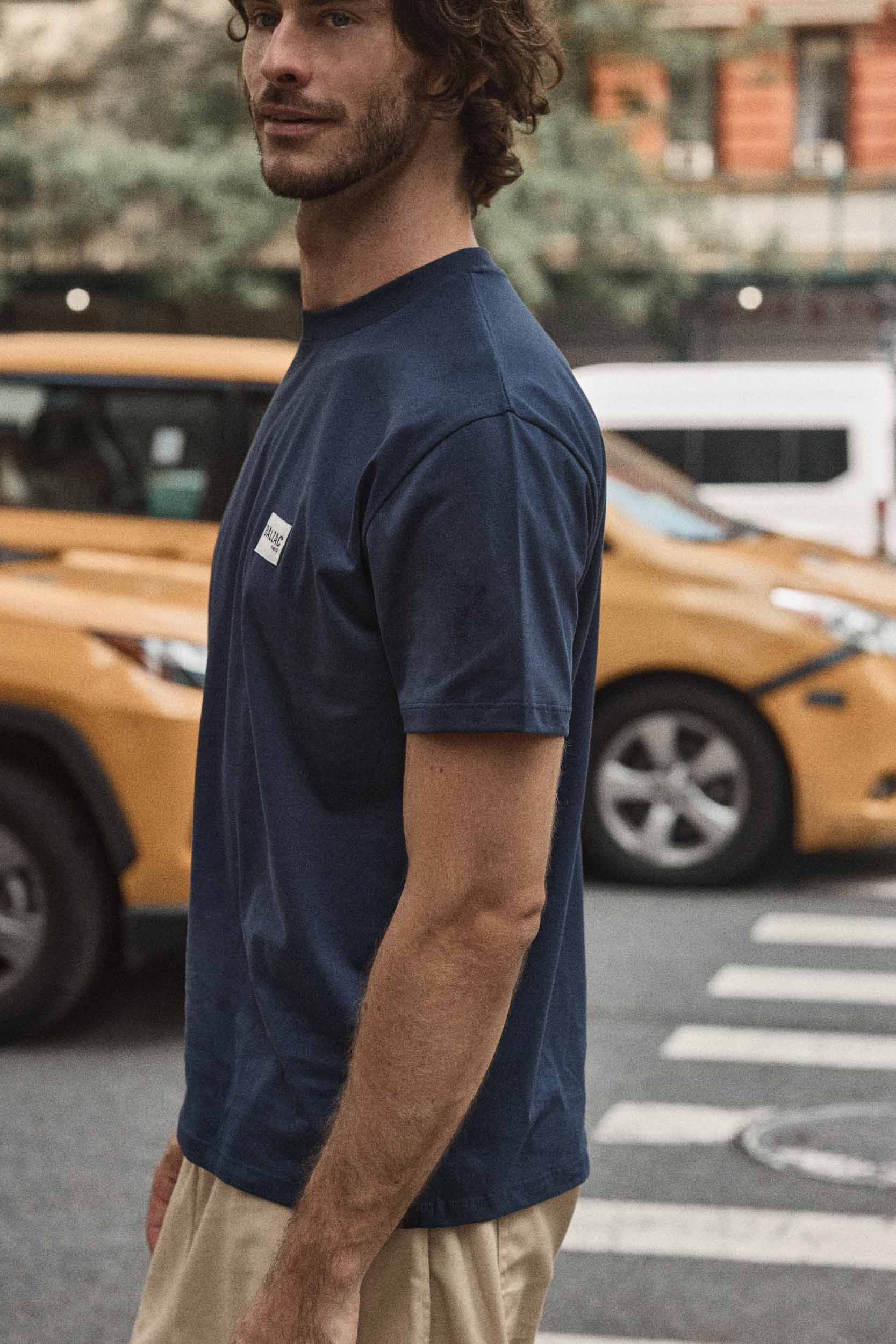 T-shirt Martel navy