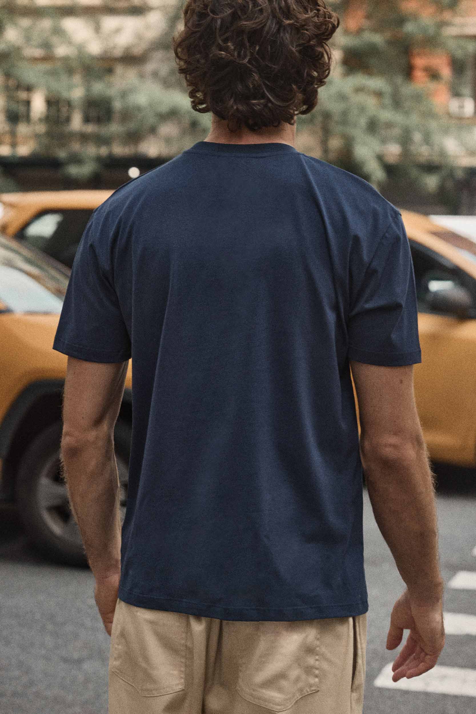 T-shirt Martel navy